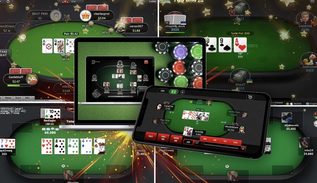 Playing a Major Stack in Multi-Table Poker Competitions