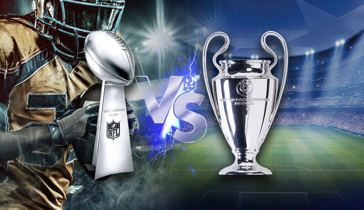 Super Bowl vs. UEFA Champions League Final - Legit Gambling Sites