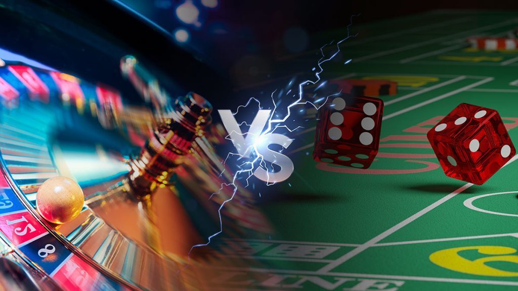 Roulette vs. Craps – Rules, House Edge, Strategy, and More